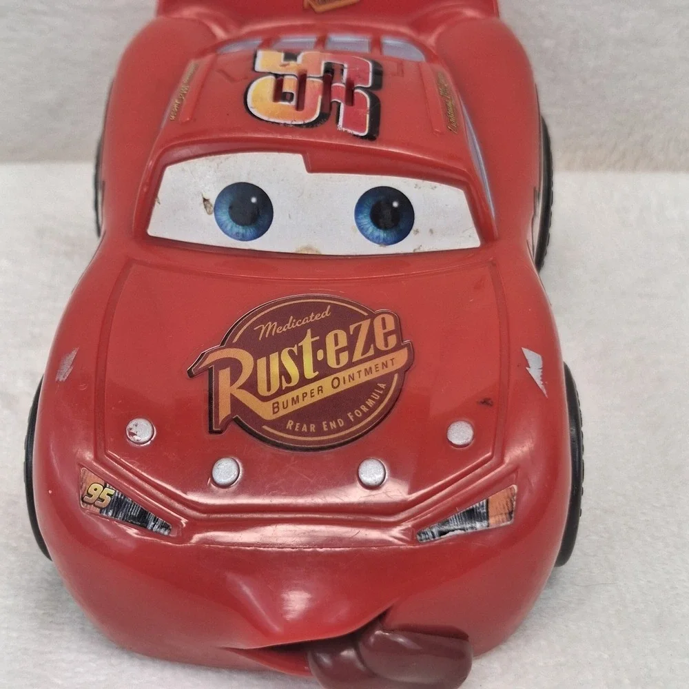 Lightning Mcqueen Shake N Go Tongue Out Rare Disney Pixar Cars Vtg 2005 Tested